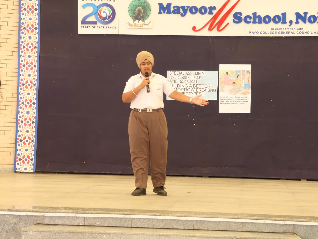 Class Assembly by XII E and XII F - Building a Better Tomorrow - Breaking the Stereotypes